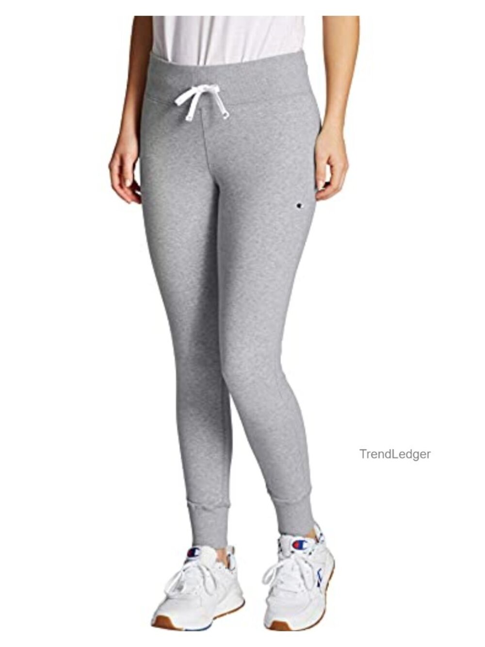 Champion Heritage Jogger Tight Cotton Spandex Fitted Active Sweatpants